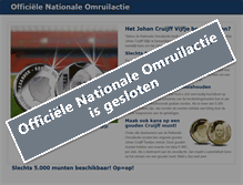 Tablet Screenshot of nationale-omruilactie.nl